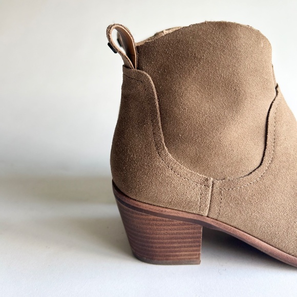 UGG Tan Brown Suede Genuine Leather Ankle Boots size 8 - Picture 16 of 16